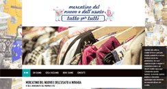 Desktop Screenshot of mercatinonuovoeusato.com